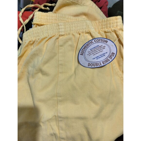 BFA Classics Women's Elastic Waist Canary Yellow Plus Size Pants 3x - Picture 5 of 10